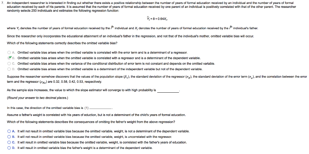 also will it be positive or negative? 7. An
