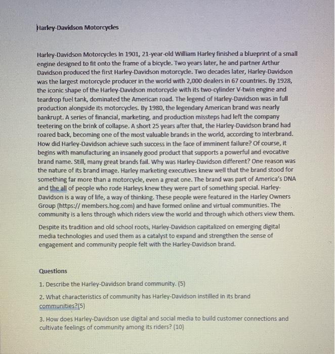 Harley-Davidson Motorcycles Harley-Davidson