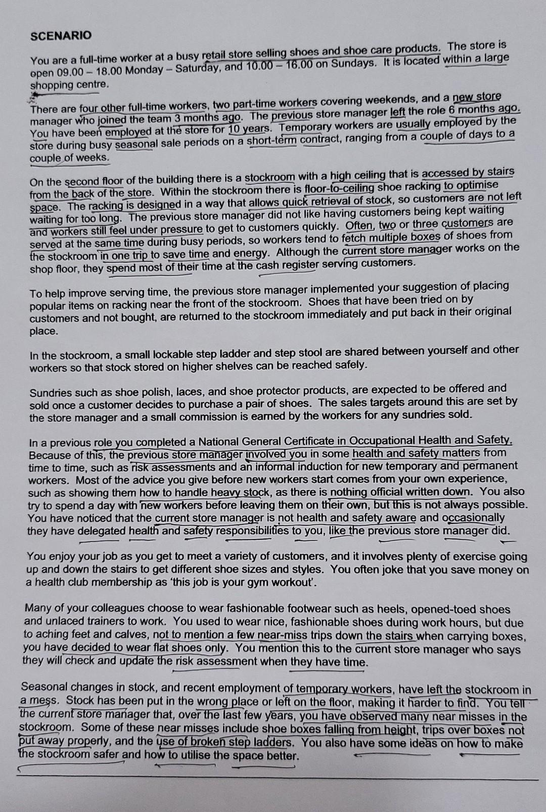 Task 3: Reporting the accident 3 3 (a) Why must