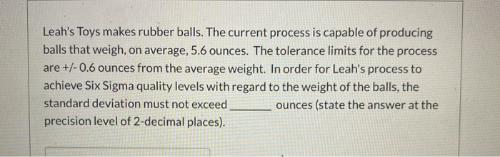 Leah's Toys makes rubber balls. The current