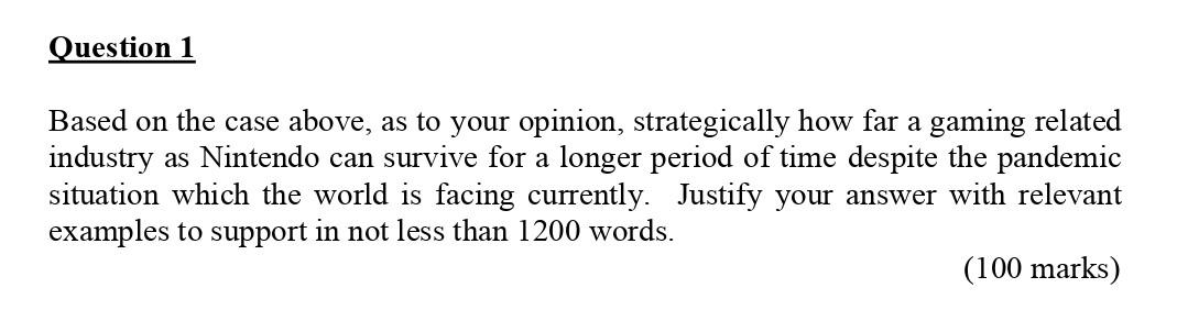 Read the case study below and answer the question