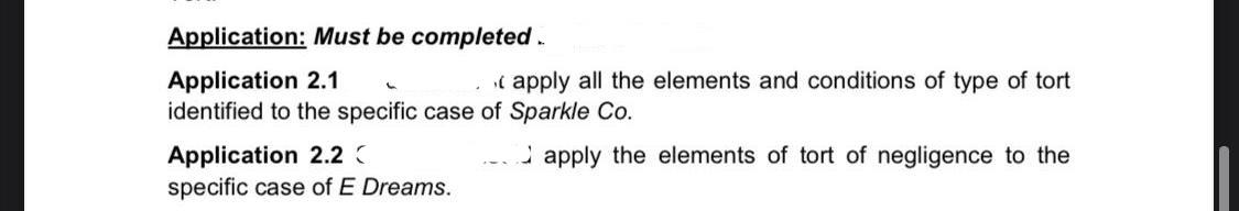 Case study 2: E Dreams is implementing a project