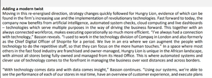 Read the article below and answer ALL the