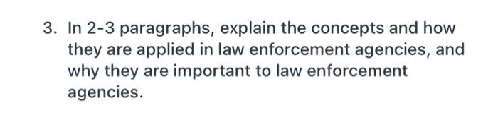 please answer the following in your own words.