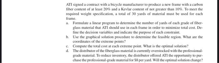 8. Applied Technology, Inc. (ATI) produces