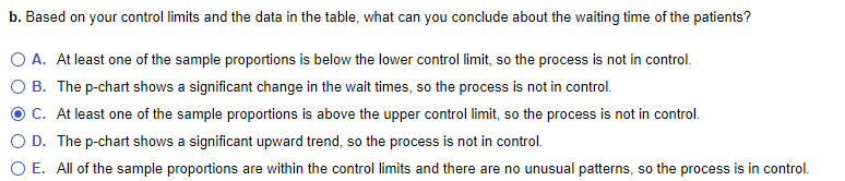 Only part b needs an answer. Option C is