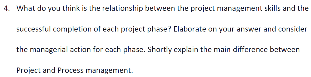 4. What do you think is the relationship between