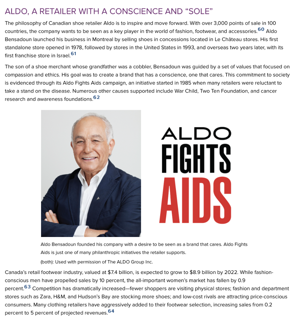 ALDO answer the question below 700-800 words