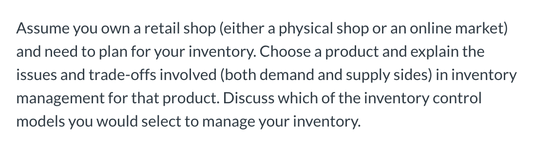 Inventory Type: Sporting Good Equipment Assume