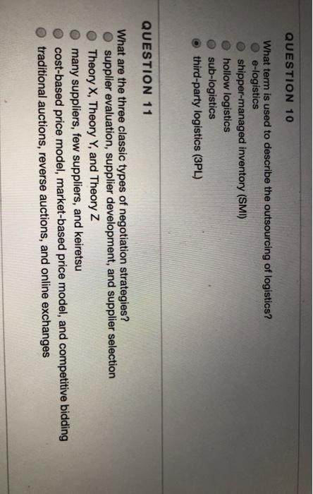 QUESTION 4 Cycle counting: is a process by which