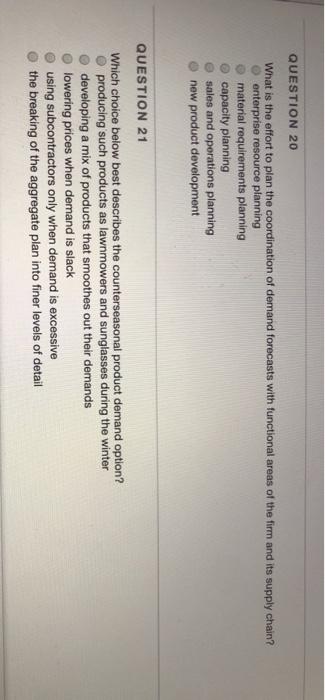 QUESTION 4 Cycle counting: is a process by which