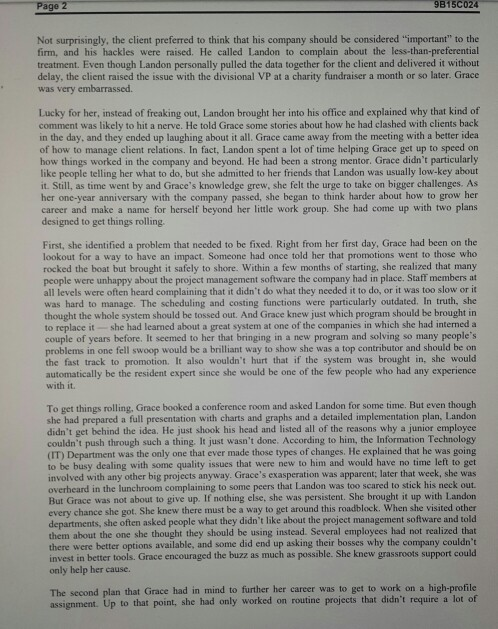 business communication case study (200) word per