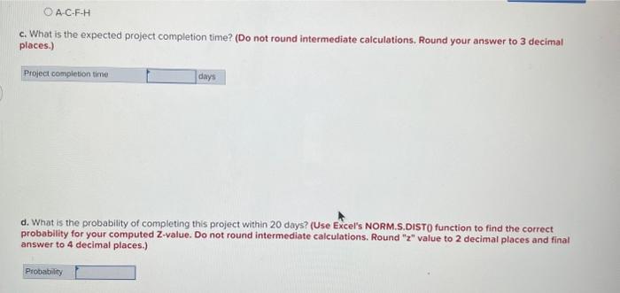 The following represents a project that should be