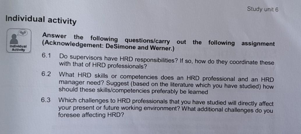 Learning outcomes Outcomes After completion of