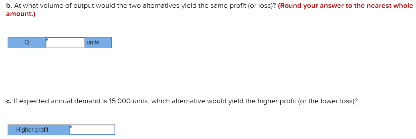 Problem 5-4 (Algo) A small firm intends to