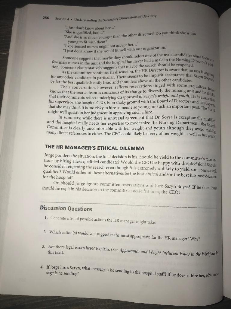 Summarize the case study then answer questions 1