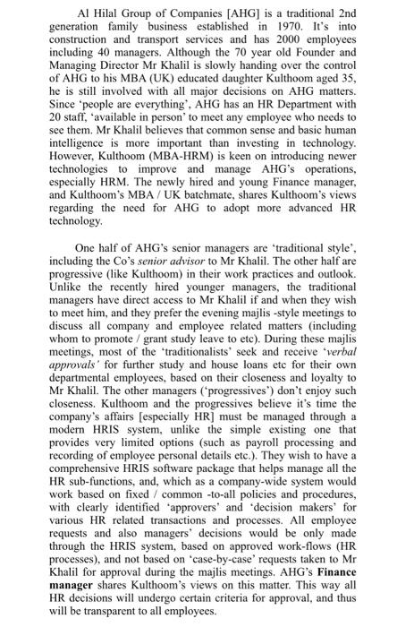 READ the case and answer the question below: Q)