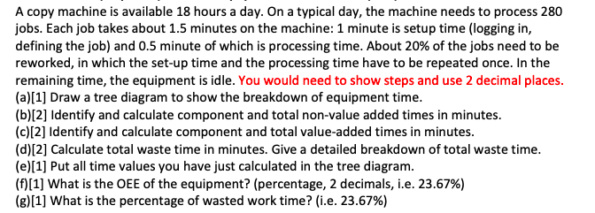 Please help me with this question and show work