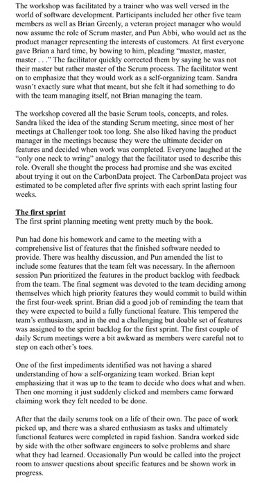 Case Employees Sandra: Software