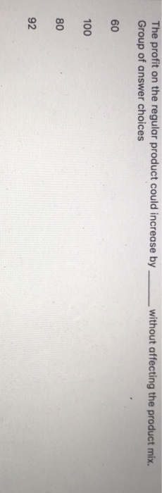 consider the following linear program, which