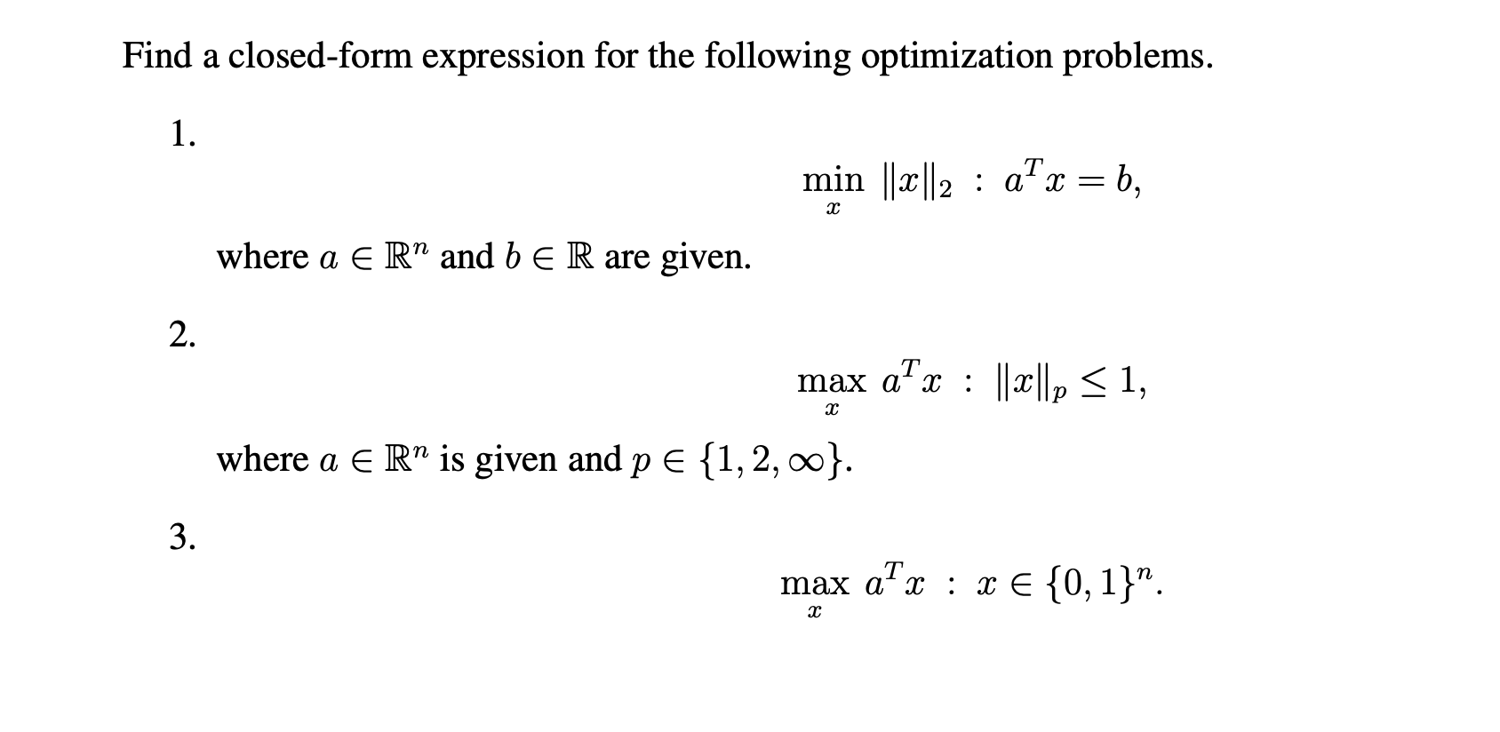Find a closed-form expression for the following
