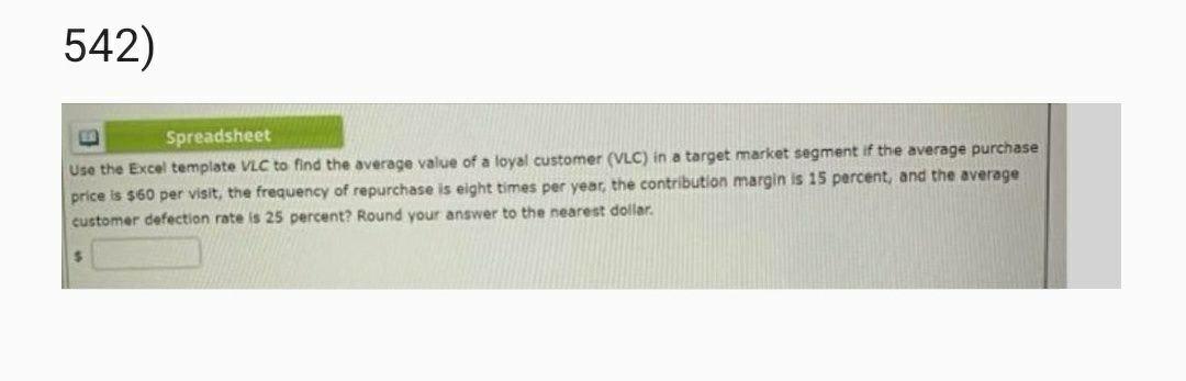 I need the answer as soon as possible 542)