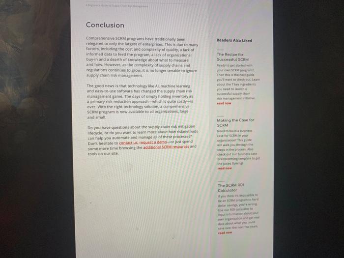 provide 3 concepts ideas or issues you think are