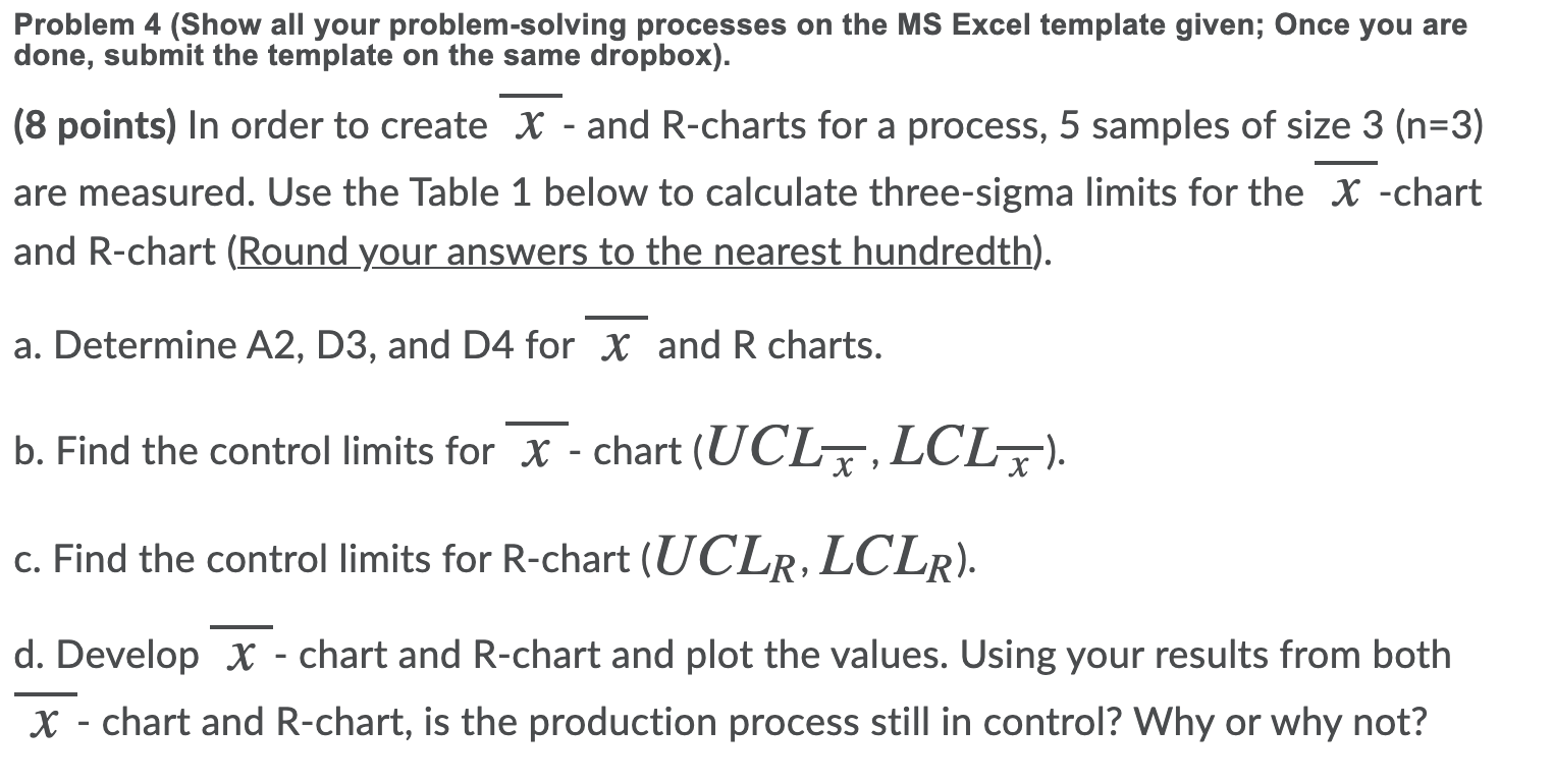 Please show equations! Problem 4 (Show all your