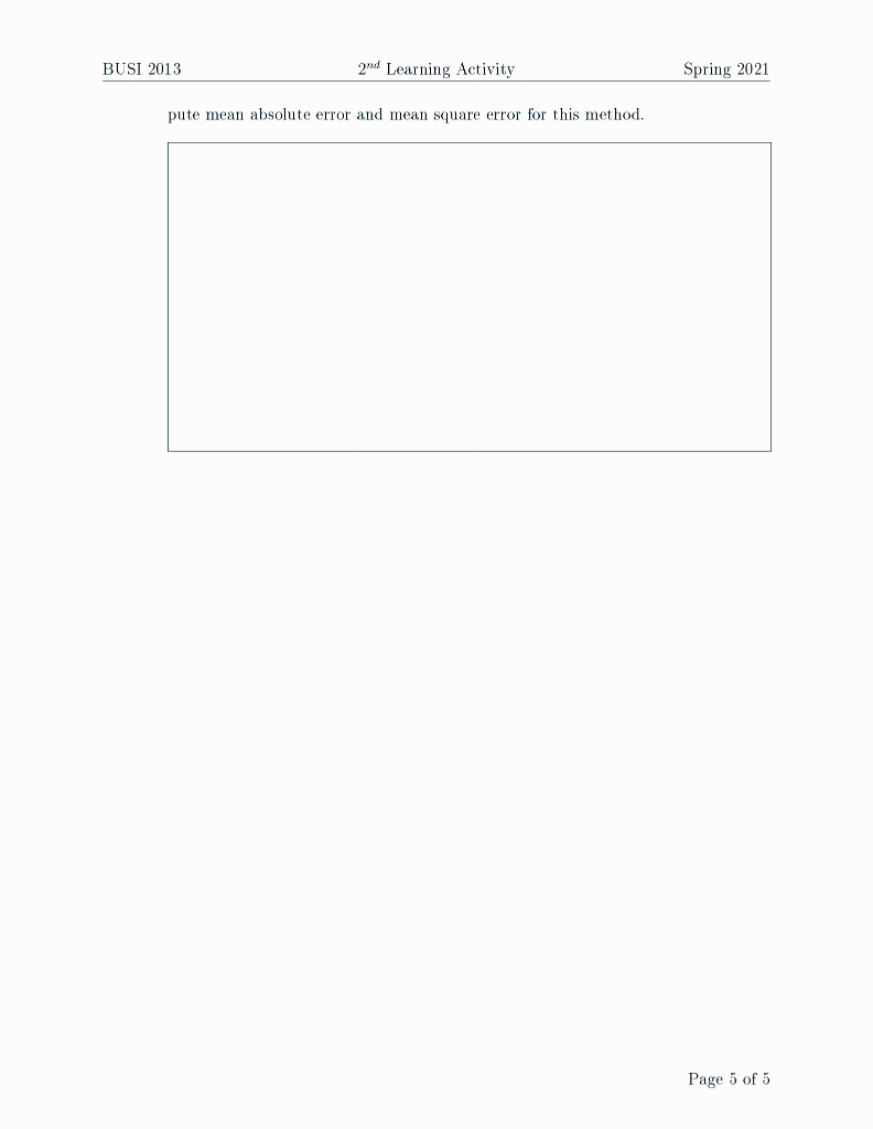 BUSI 2013 2nd Learning Activity Spring 2021 1.