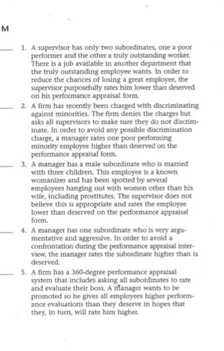 can you do quicly Ethical Performance Appraisal