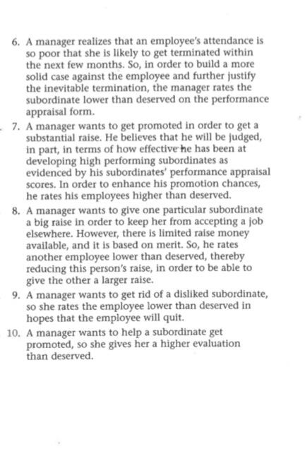 can you do quicly Ethical Performance Appraisal