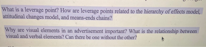what is a leverage point? how are leverage points