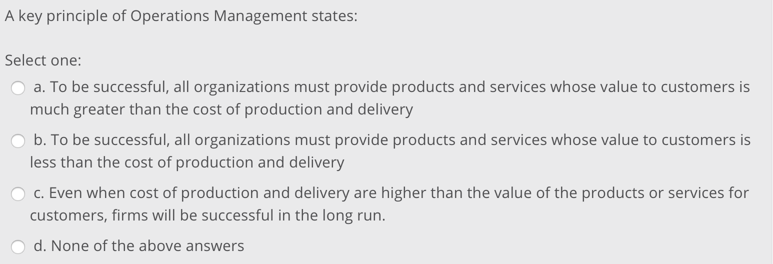 Delayed differentiation refers to ... Select one: