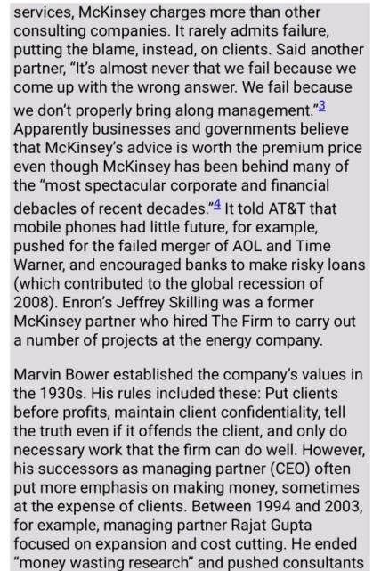 Case Study 2.1 Hubris and Greed at The Firm