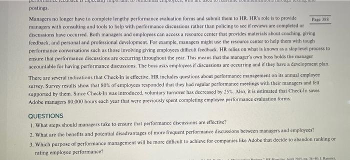 Helping to Encourage Frequent and Productive