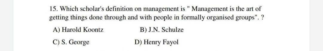 I need the answer as soon as possible 15. Which