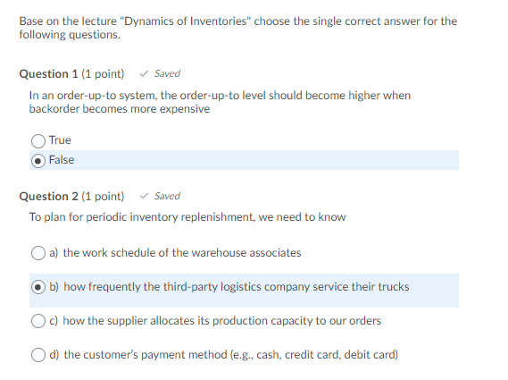 Please answer 1-5, thank you! Base on the lecture