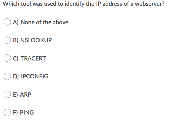 PLEASE HELP!!! Which tool was used to identify