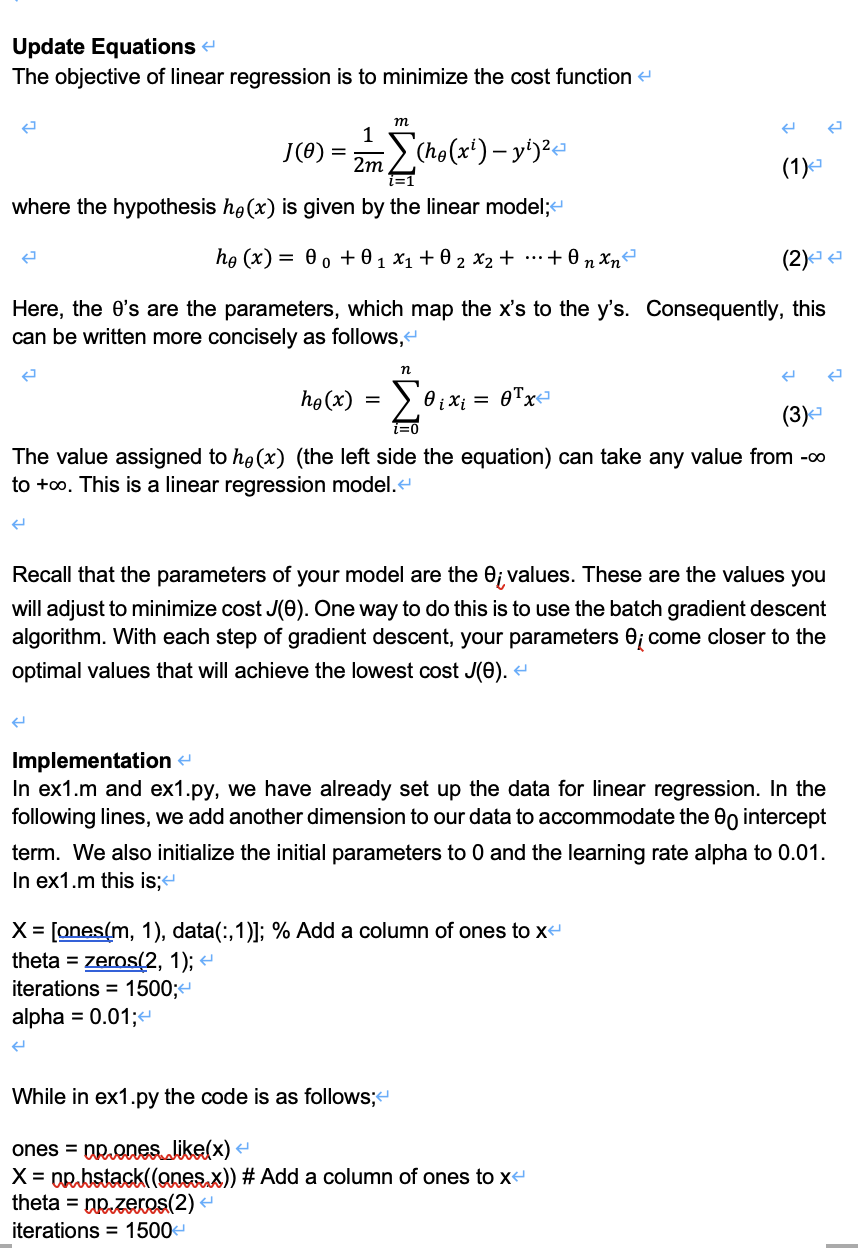 SUMMATIVE ASSIGNMENT Programming Assignment 1: