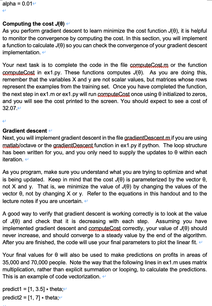 SUMMATIVE ASSIGNMENT Programming Assignment 1:
