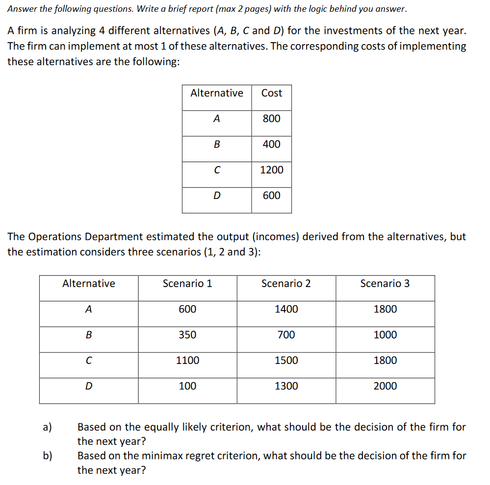 Answer the following questions. Write a brief