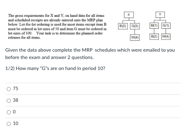 1 2 4 5 6 7 8 9 80 10 25 60 Level 0 Item LT 1 LFL