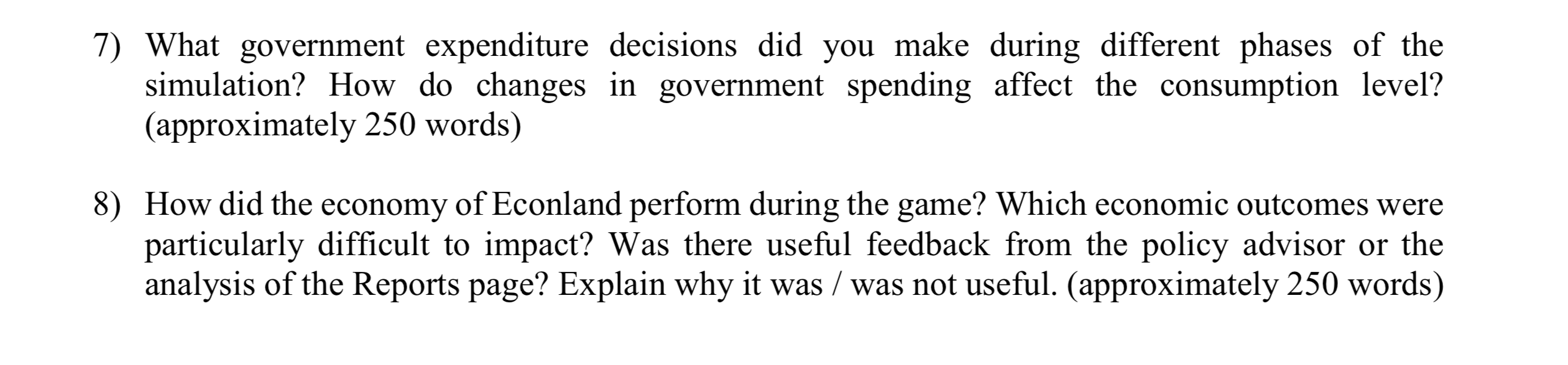 Harvard Business Econland Stimulation. Updated