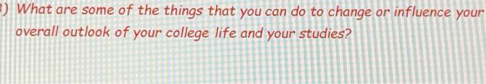 E) What are some of the things that you can do to