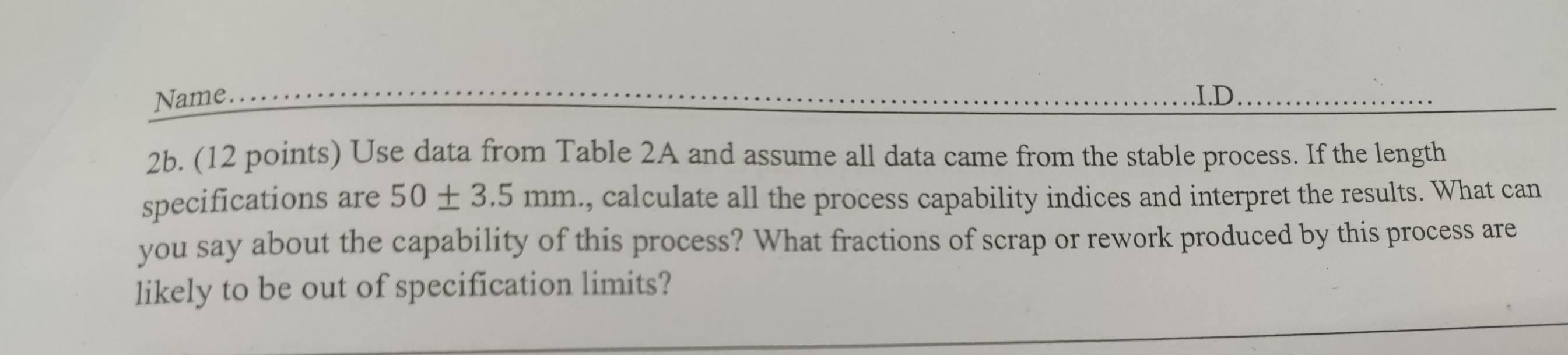 2. (Total 32 points) Random sample of size 4 are