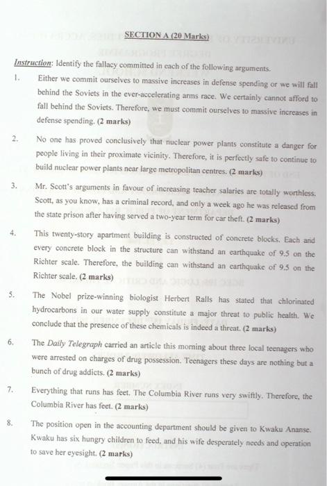 LOGIC AND CRITICAL THINNING please answer the ff