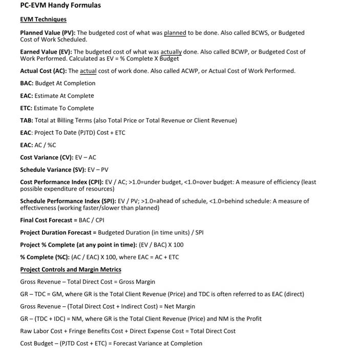 use this formulas please 3. You have a planned