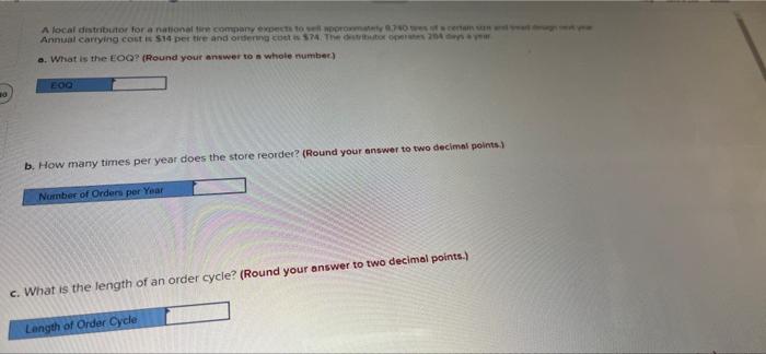 A local distributor for a national company to