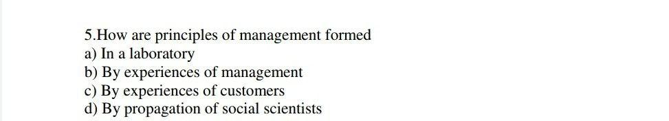 I need the answer as soon as possible 5.How are