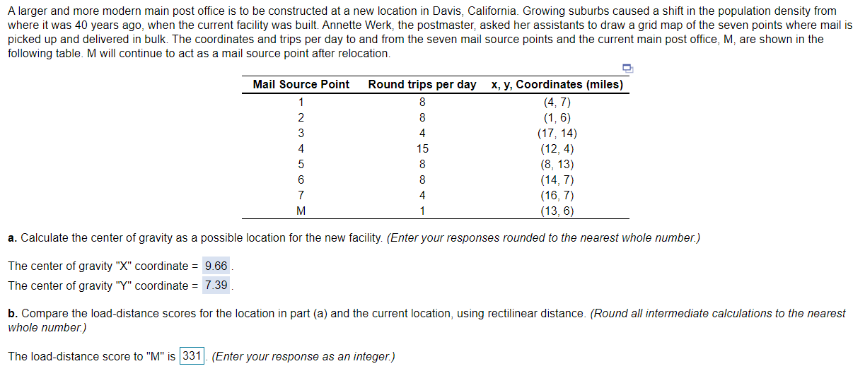 I need help with part b the number 331 was not